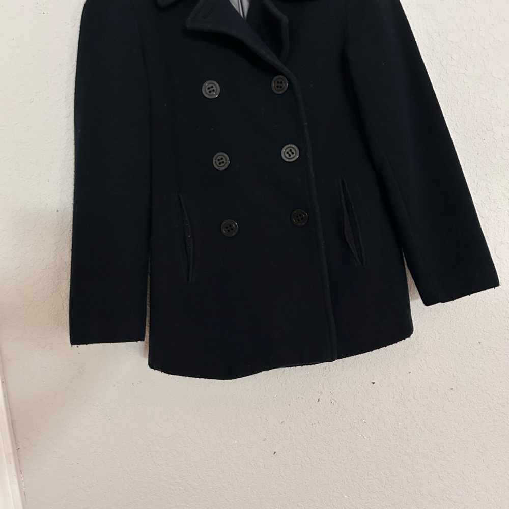 Calvin Klein Elegant Black Peacoat